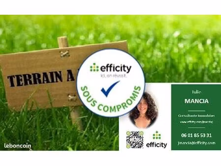 terrain 1 081 m² sireuil