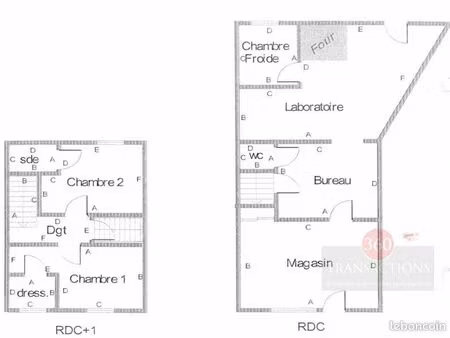 local 169 m² la brède