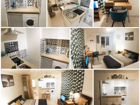 studio meublée chic cosy issou