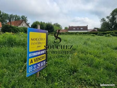 terrain 970 m² gouy servins