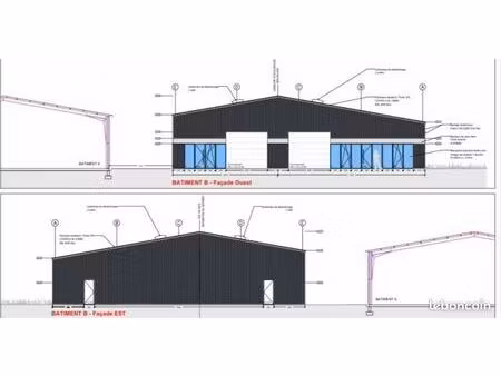 local d'activité 365 m²