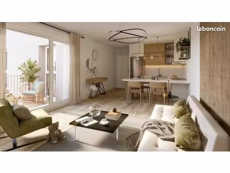 appartement 3 pièces 67 m²