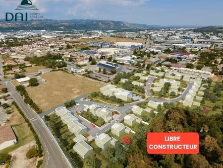 terrain 580 m² portes les valence
