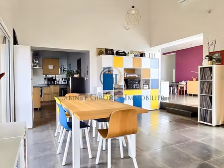 caudrot : contemporaine 4 chambres bureau piscine terrain 26