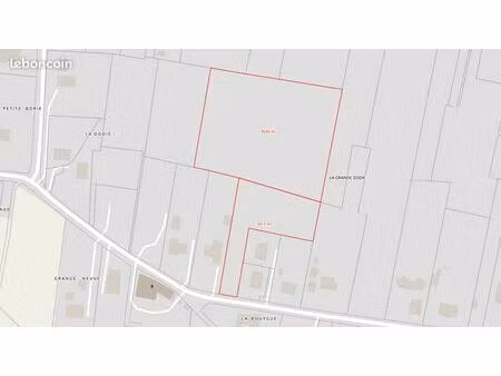 terrain constructible de 13.000 m² à montcaret