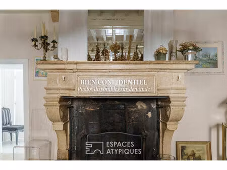 authentique vigneronne de plain-pied et son parc arboré