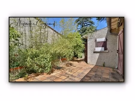 a vendre massaguel (tarn) – maison de village 150 m² avec terrasse  4 chambres et grand ga