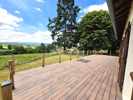 pavillon de plain-pied avec vue panoramique à folles