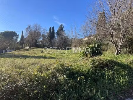 vente terrain 1572 m² biot (06410)