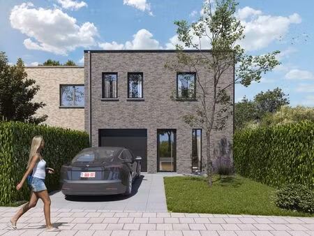 strakke halfopen nieuwbouwwoning aan de rand van tielt!