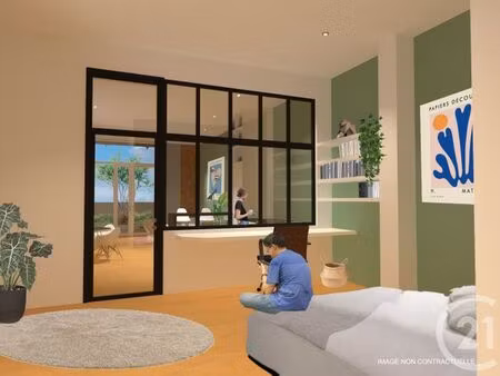 appartement f2 bis à vendre - 2 pièces - 70 m2 - mulhouse - 68 - alsace