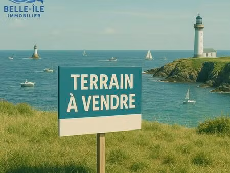 vente terrain 844 m² le palais (56360)