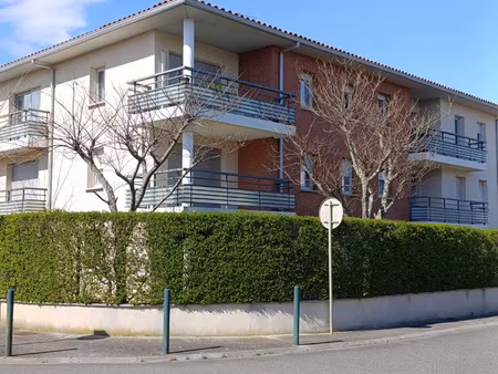 portet centre: appartement t3 lumineux - balcon - parking
