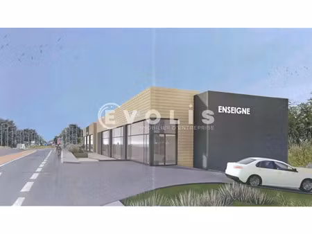 opportunité rare à limas - locaux neufs idéaux showroom / activité