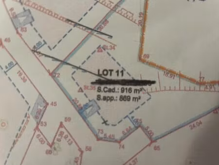 vente terrain 916 m² draguignan (83300)