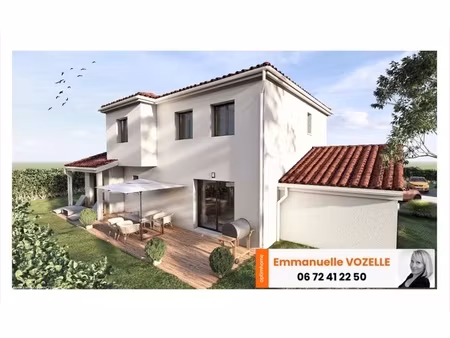 terrain de 599m² a pont-du-château avec projet de construction