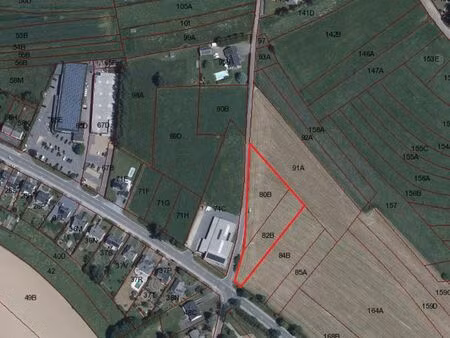 terrain idéalement situé pour développer un projet