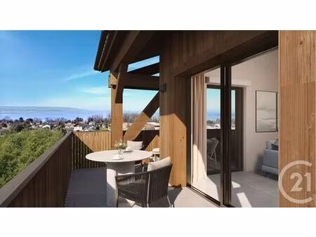 appartement f3 à vendre - 3 pièces - 73 70 m2 - anthy sur leman - 74 - rhone-alpes