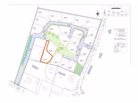 terrain à vendre de 658 00 m² roullours (14) - vire normandie