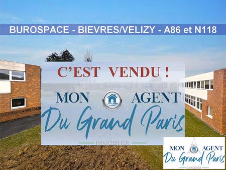 bureaux 180 m2 exposes sud - burospace - a86 n118 - velizy