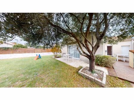 nantes-est--maison--6 pieces--plain pied--jardin--garage