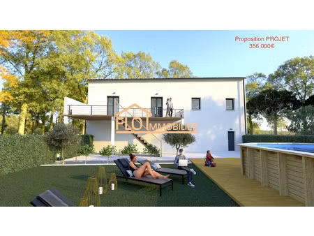 vente terrain à batir 600 m² à florensac (34510)  129 000 €