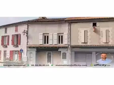 vente immeuble 4 pièces 100 m² à saint-amant-de-boixe (16330)  78 000 €