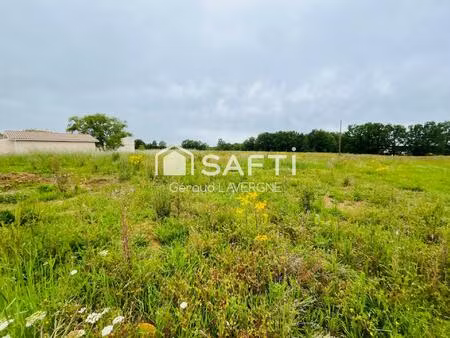 terrain à bâtir viabilisé dans un cadre paisible