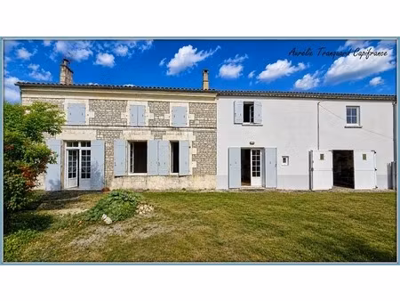 maison climatisee  à vendre 7 pièces fontenet (17) belle charentaise avec chambre et burea