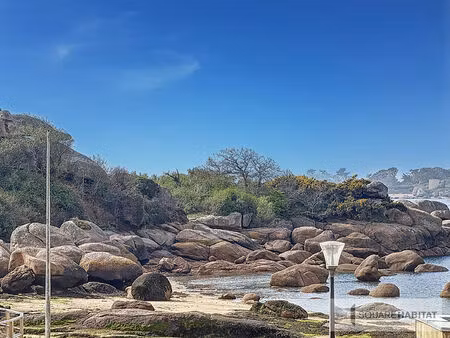 appartement vue mer avec jardin - ploumanac'h - saint-guirec - 30 m de la plage