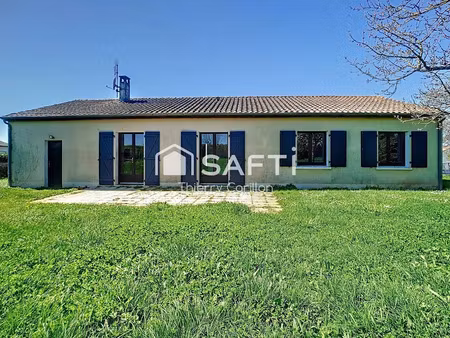 vente maison 5 pièces 103 m² à sainte-eanne (79800)  135 000 €