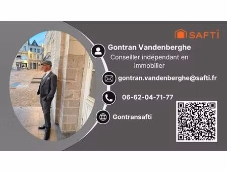 vente maison 8 pièces 168 m² serques (62910)