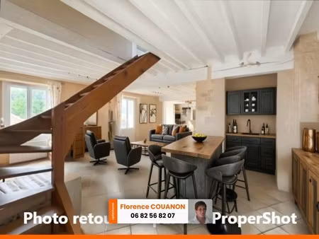 dourdan centre - duplex 80 m² - 3/4 chambres à vendre 5 pièces dourdan (91). 50 mn de pari