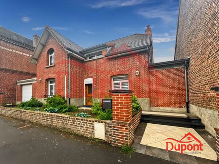 maison individuelle  4 chambres  jardin  garage à marquion 6286