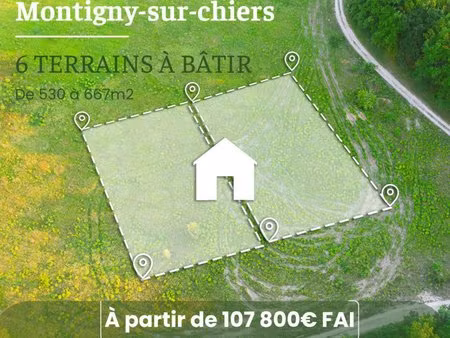 en vente terrain constructible 5 3 ares – 107 800 € |montigny-sur-chiers
