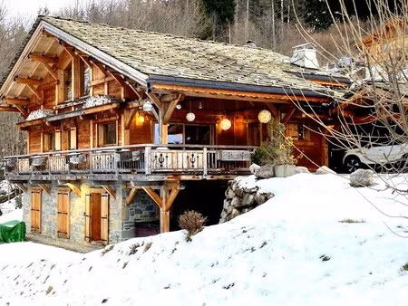 chalet de luxe à vendre à les carroz d'arraches