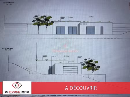 vente terrain 1226 m² à unieux (42240)  130 000 €