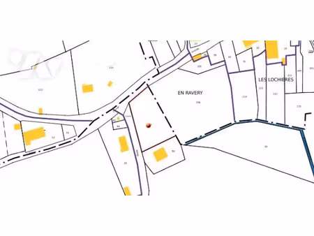 vente terrain 2236 m² à valonne (25190)  57 500 €