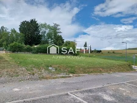 terrain à construire sur les hauteurs d'artonne - 798 m² dans petit lotissement