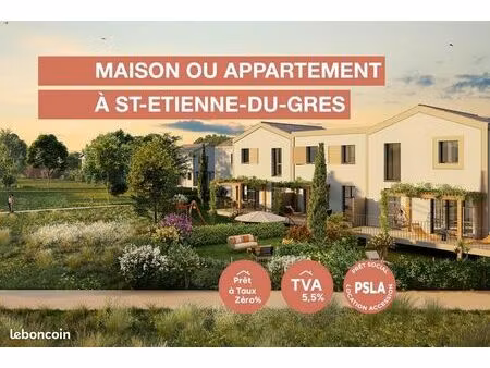 maison - 4 pièces - fenêtre sur alpilles