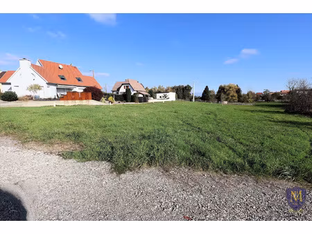 attenschwiller très au calme terrain constructible de 5 75 a