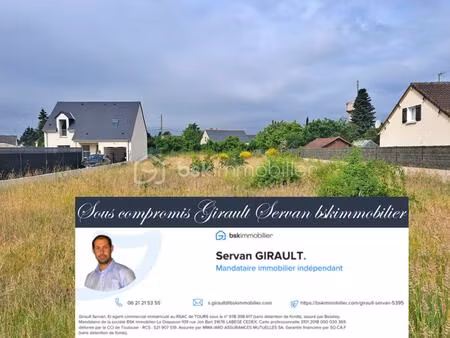 terrain de 1 214 m² à truyes
