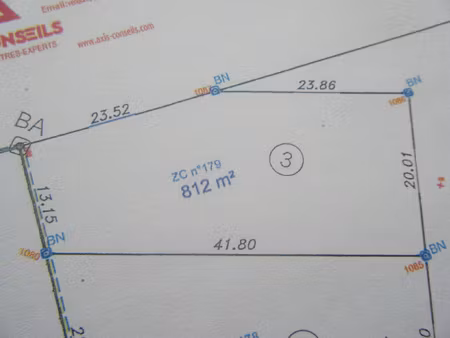 achat terrain 812m² cloyes les trois rivieres 28220