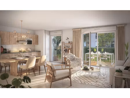 t3 duplex de 61.70m2 avec parkings