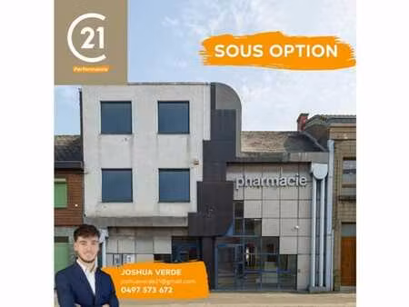 sous option - immeuble mixte-350 m² idéal professions libéra