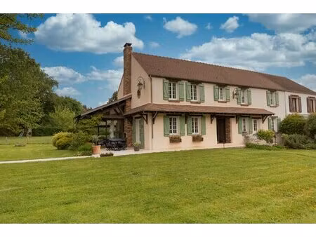 maison briarde de charme – 173 m² – terrain paysagé de +6000 m² – cadre verdoyant & paisib