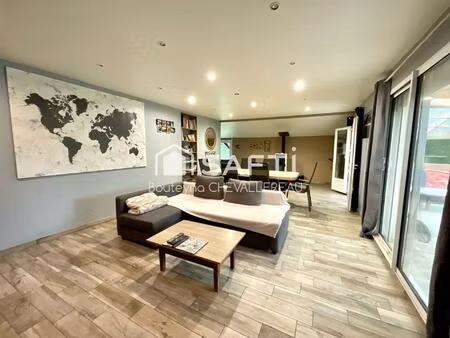 maison 110m2 avec garage et atelier sur parcelle de 1503m2