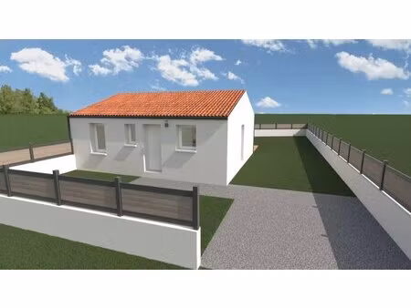 en vente maison 50 m² – 124 900 € |bournezeau