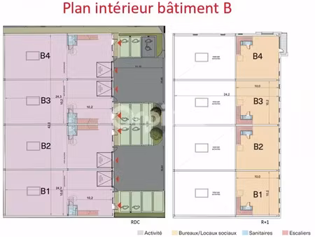 local d'activite a vendre