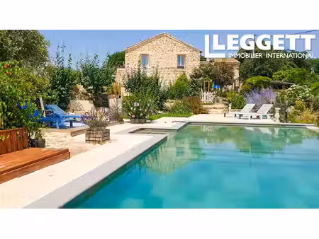 achat maison 9 pièces 463m² st laurent de carnols 30200